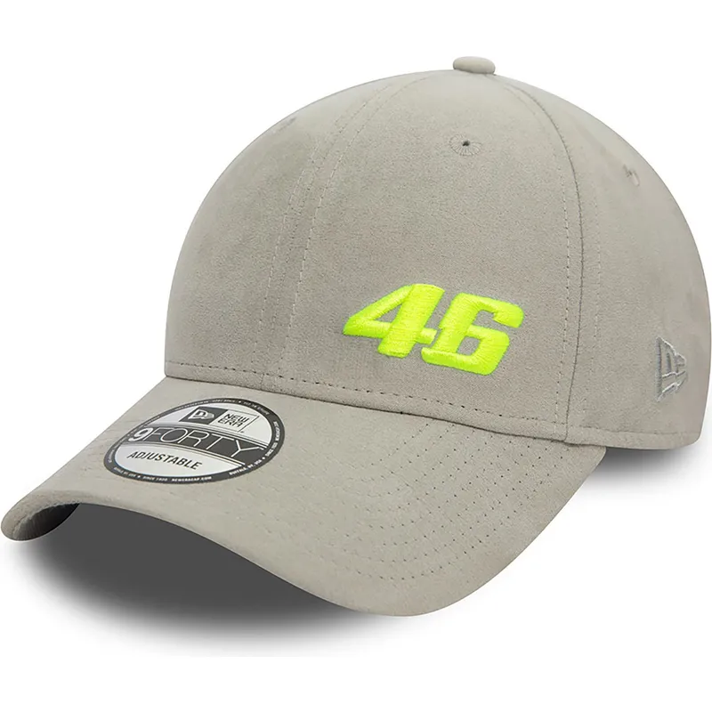 epci-curbata-gri-reglabila-9forty-suede-de-valentino-rossi-vr46-motogp-de-new-era