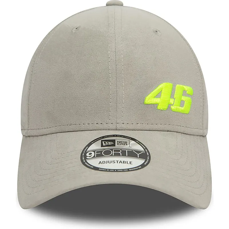 epci-curbata-gri-reglabila-9forty-suede-de-valentino-rossi-vr46-motogp-de-new-era