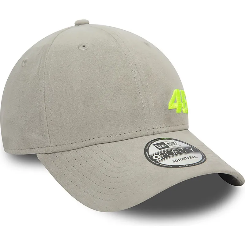 epci-curbata-gri-reglabila-9forty-suede-de-valentino-rossi-vr46-motogp-de-new-era