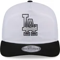 epci-curbata-alb-snapback-golfer-chrome-de-los-angeles-dodgers-mlb-de-new-era