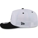 casquette-courbee-blanche-et-noire-snapback-golfer-chrome-logo-new-york-yankees-mlb-new-era