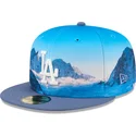 epci-plata-albastru-fitted-59fifty-photoreal-de-los-angeles-dodgers-mlb-de-new-era