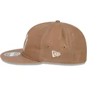 casquette-plate-marron-ajustable-9fifty-waxed-canvas-new-york-yankees-mlb-new-era