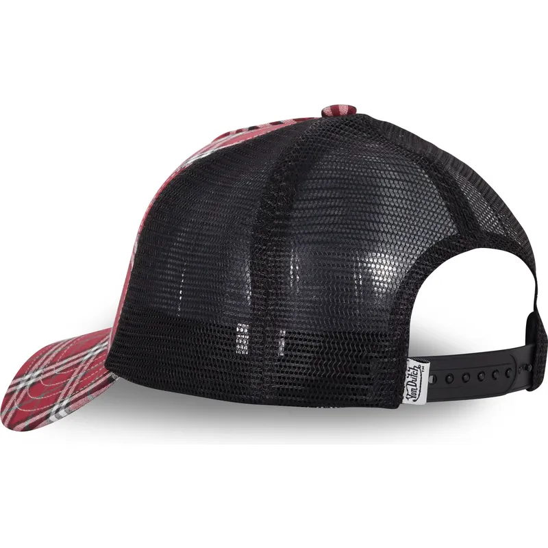cappellino-trucker-rosso-e-nero-car04-di-von-dutch