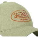 von-dutch-curved-brim-jea03-green-snapback-cap