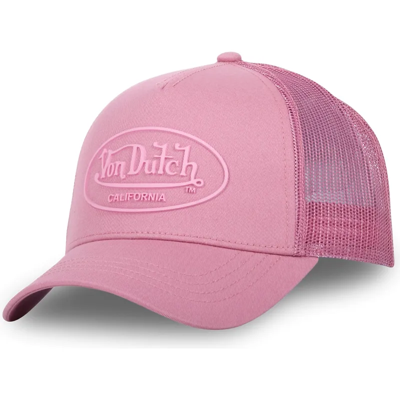 epci-curbata-roz-snapback-log08-de-von-dutch