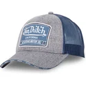 casquette-trucker-grise-et-bleue-mixgrey01-von-dutch