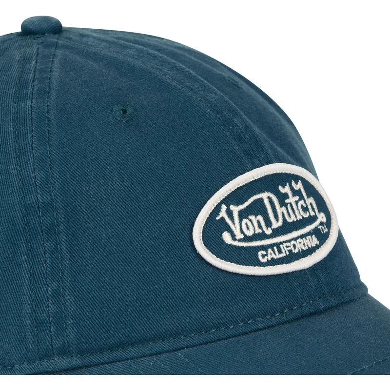 verstellbare-blaue-curved-cap-log-mid-von-von-dutch