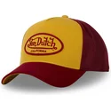 casquette-trucker-jaune-et-rouge-burg-von-dutch