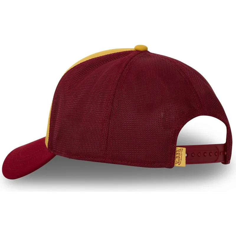 gelbe-und-rote-trucker-kappe-burg-von-von-dutch