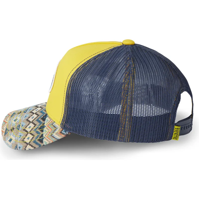 cappellino-trucker-giallo-e-blu-marino-eth02-di-von-dutch