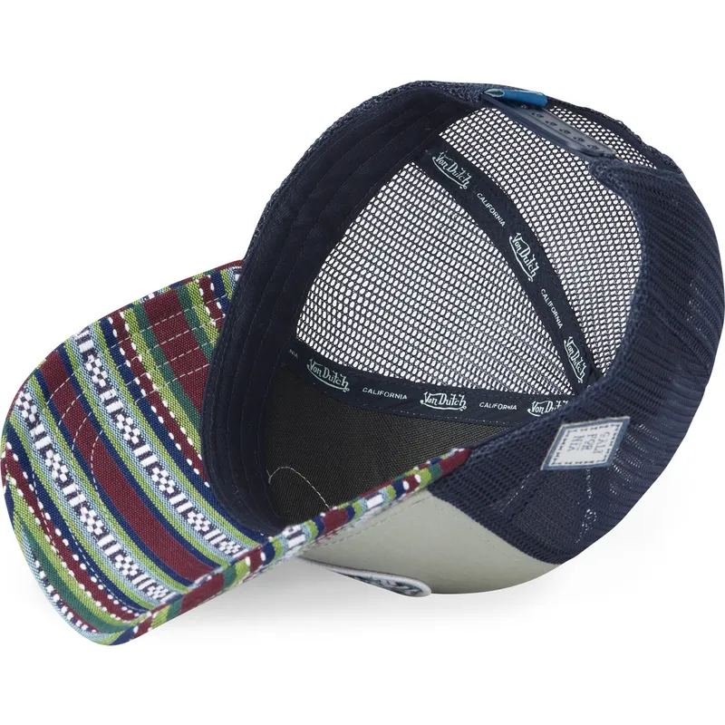 cappello-trucker-verde-e-blu-eth04-di-von-dutch