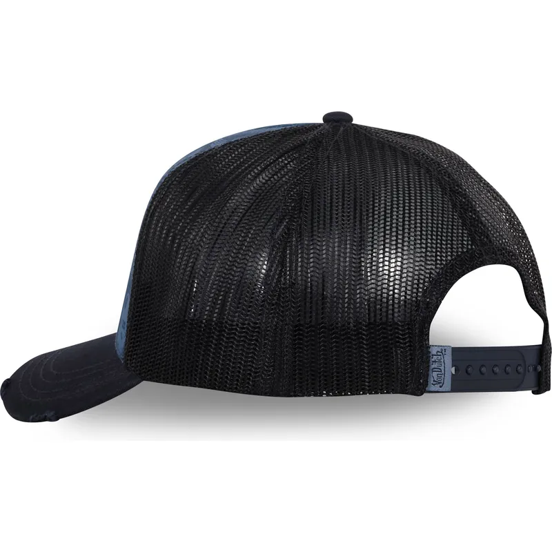 von-dutch-logos02-blaue-und-schwarze-trucker-mutze