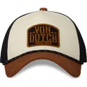 casquette-courbee-marron-et-noire-snapback-vint01-von-dutch