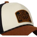 casquette-courbee-marron-et-noire-snapback-vint01-von-dutch