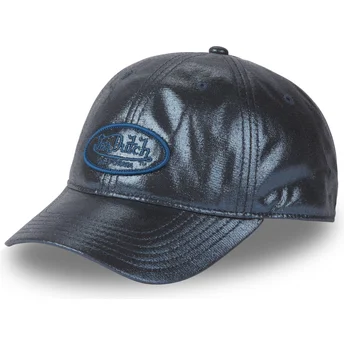 Gorra curva azul ajustable NAV de Von Dutch