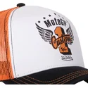 von-dutch-moto-ct-20-motogp-vit-orange-och-svart-truckerkeps