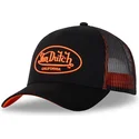 czapka-trucker-czarna-i-pomaranczowa-dom-o-von-dutch
