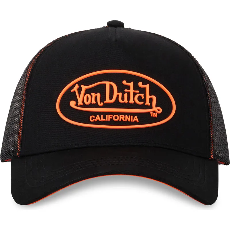 czapka-trucker-czarno-pomaranczowa-dom-o-od-von-dutch