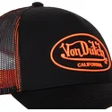 casquette-trucker-noire-et-orange-dom-o-von-dutch