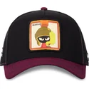 czapka-trucker-czarno-bordowa-marvin-marsjanin-loo10-vmar-looney-tunes-od-capslab
