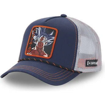 Czapka trucker granatowo-biała Son Goku DBS5 ULT Dragon Ball od Capslab