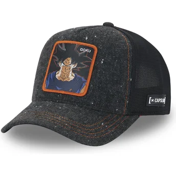 Șepci curbată negru snapback Ultra Instinct DBS5 SIG Son Goku Dragon Ball de Capslab
