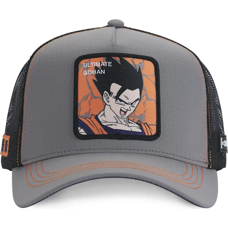 epci-curbata-gri-snapback-ultimate-dbz8-goh-son-gohan-dragon-ball-de-capslab