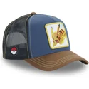 epci-curbata-bleumarin-snapback-pkm5-pik-pikachu-pokemon-de-capslab