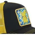 svart-och-gul-trucker-keps-pikachu-pmk5-thu-pokemon-fran-capslab