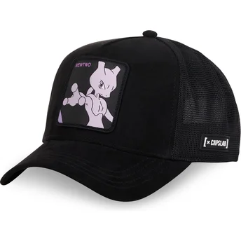 Casquette trucker noire Mewtwo PMK5 MEW Pokémon Capslab