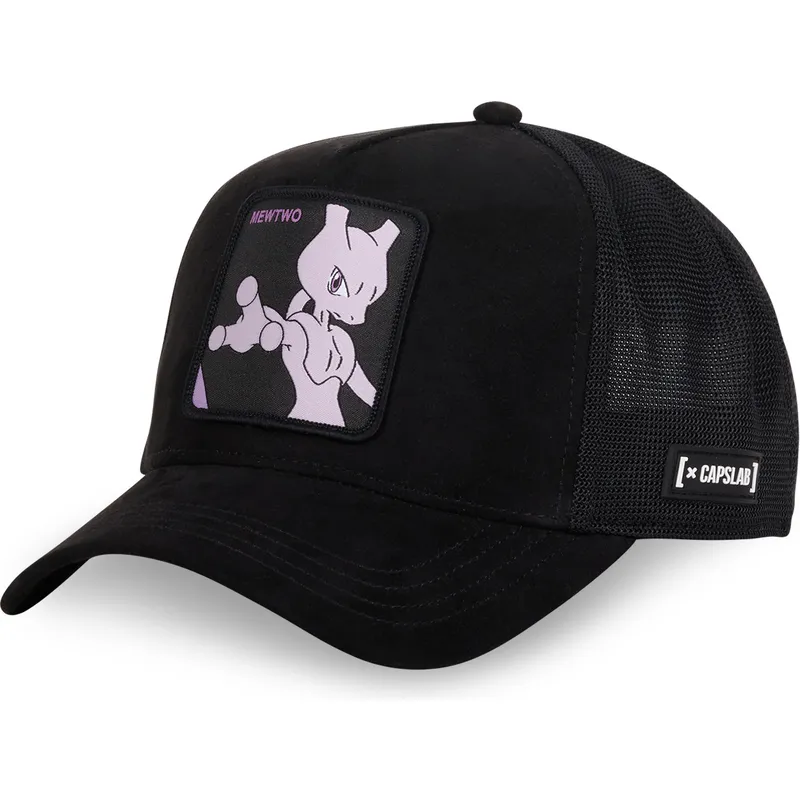 epci-curbata-negru-snapback-pmk5-mew-mewtwo-pokemon-de-capslab