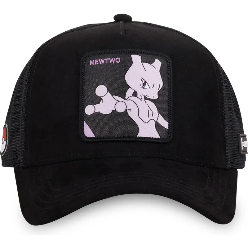 epci-curbata-negru-snapback-pmk5-mew-mewtwo-pokemon-de-capslab