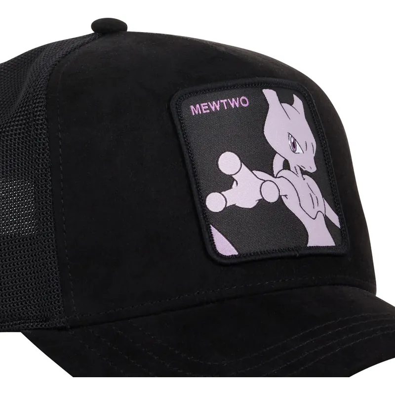epci-curbata-negru-snapback-pmk5-mew-mewtwo-pokemon-de-capslab