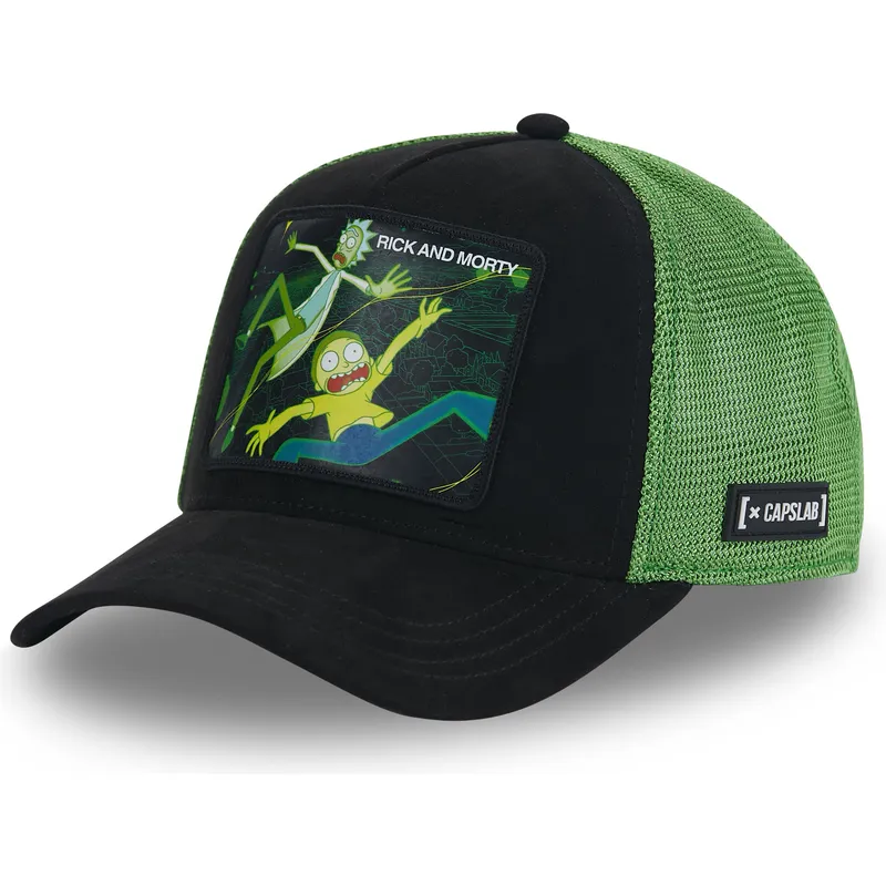 epci-curbata-negru-snapback-rem5-rem-rick-i-morty-de-capslab