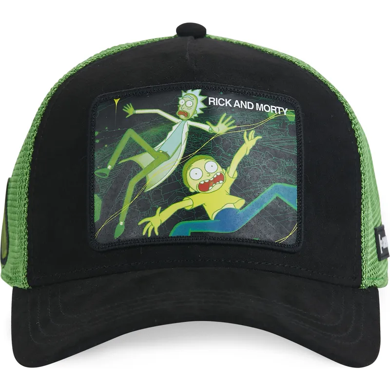 epci-curbata-negru-snapback-rem5-rem-rick-i-morty-de-capslab