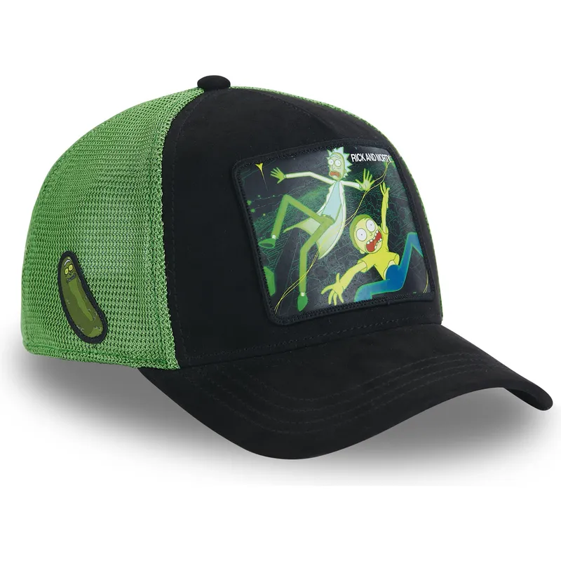 epci-curbata-negru-snapback-rem5-rem-rick-i-morty-de-capslab