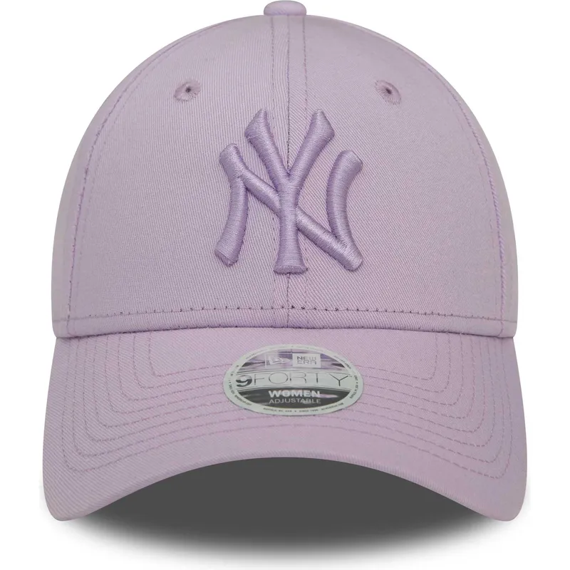 cappellino-con-visiera-curva-viola-regolabile-con-logo-viola-da-donna-9forty-league-essential-dei-new-york-yankees-mlb-di-new-er