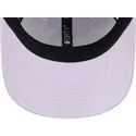 new-era-9forty-league-essential-verstellbare-violette-damenkappe-mit-gebogenem-schirm-und-violettem-new-york-yankees-mlb-logo