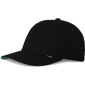 Gorra curva negra ajustable TrueFit Lazy Piquet de Djinns