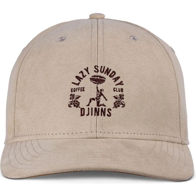 czapka-z-daszkiem-bezowa-regulowana-truefit-lazy-classic-od-djinns