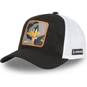 capslab-looney-tunes-daf2-ct-svart-och-vit-pato-lucas-truckerkeps