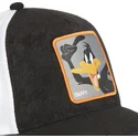 capslab-looney-tunes-daf2-ct-svart-och-vit-pato-lucas-truckerkeps