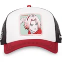 cappellino-trucker-beige-nero-e-rosso-sakura-haruno-pin-naruto-di-capslab