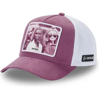 Rosa-weiße Trucker-Kappe BAR Barbie von Capslab