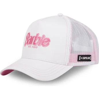 Gorra trucker blanca BAR9 CT Barbie de Capslab