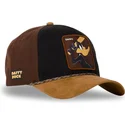 casquette-trucker-noire-et-marron-daffy-duck-loo10-daf-looney-tunes-capslab