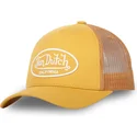 von-dutch-lof-b09-yellow-adjustable-trucker-hat