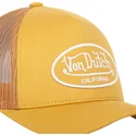 casquette-trucker-jaune-ajustable-lof-b09-von-dutch