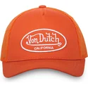 casquette-trucker-orange-ajustable-lof-b12-von-dutch